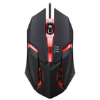 Wired Mouse Computer E-sports Colorful Breathing Light Luminous USB Office Gaming