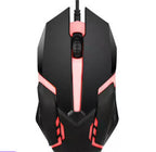 Wired Mouse Computer E-sports Colorful Breathing Light Luminous USB Office Gaming